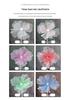 Silk Filigree Net Flower Simulation - Decorative Dried Flower Display for Floor-to-Ceiling Windows