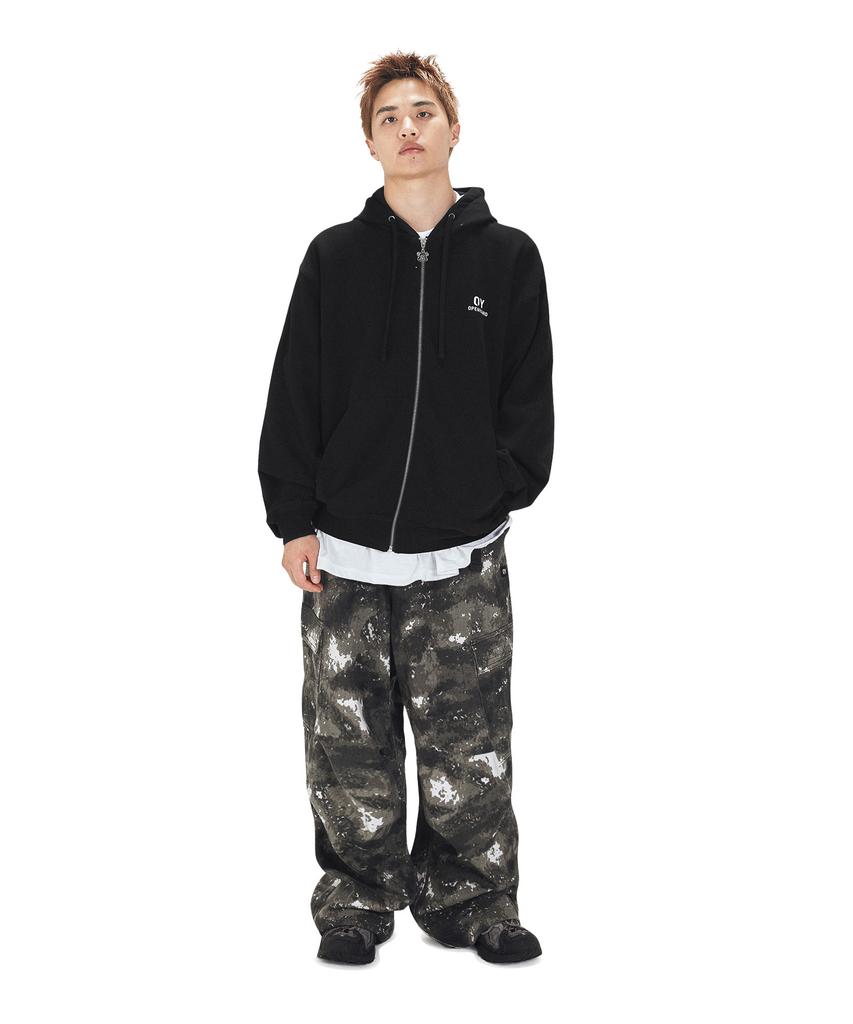 Openyard(Oy) Odolly Hoodie Zip Up - Black