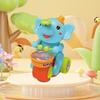 Baby Trommel Elefant Spielzeug mit Musik Licht Blasball Tier Auto Spielzeug Früherziehung Tier Spielzeug 45820 Monate Säugling