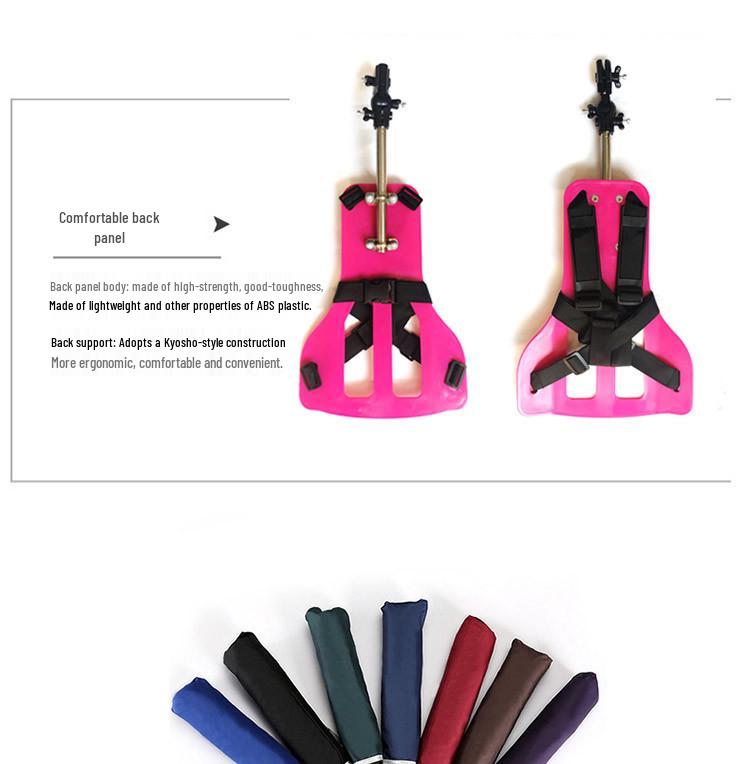 Dual-Shoulder Hands-Free Folding Sunshade Umbrella