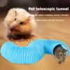 Small Animals Collapsible Tunnel Tubes for Rabbit Ferret Guinea Pig Hamster Toys