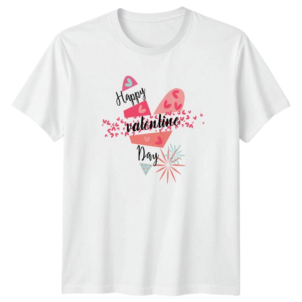 Happy Valentines Day Graphic Tee Unisexs Unisexs Unisex Top S