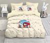 Cute Cartoon Red Hat Girl Print Bedding Sets Twin King Queen Full 2pcs Quilt Cover and Matching Pillowcases 75*50 for Kids Girls