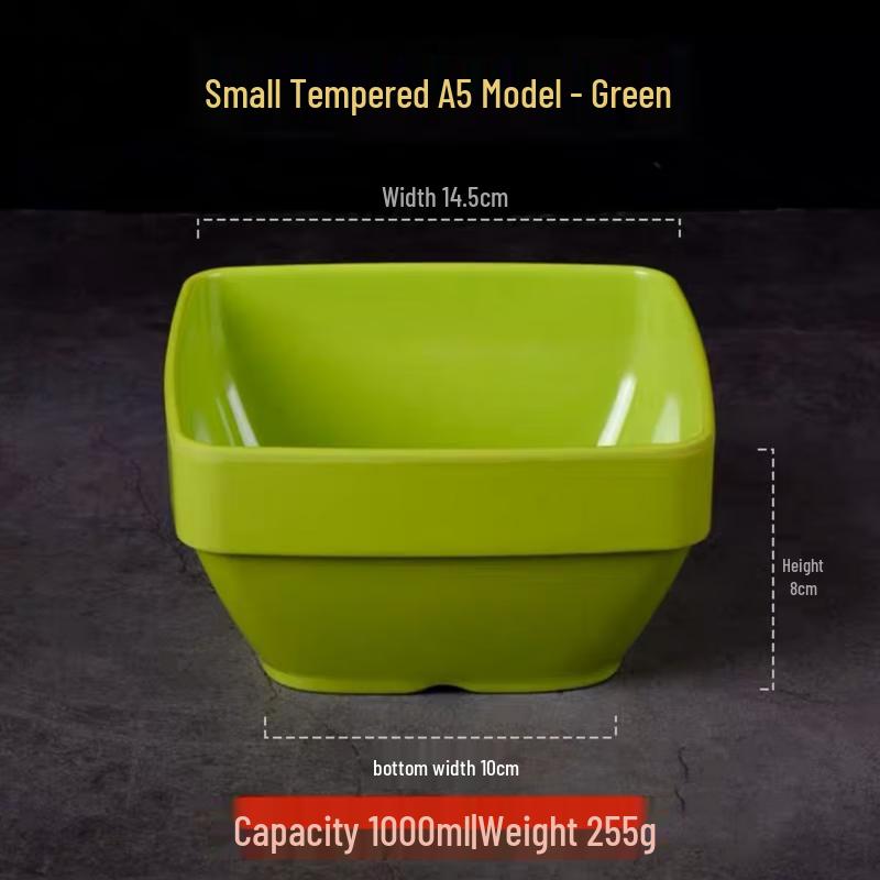 Melamine Square Serving Bowl