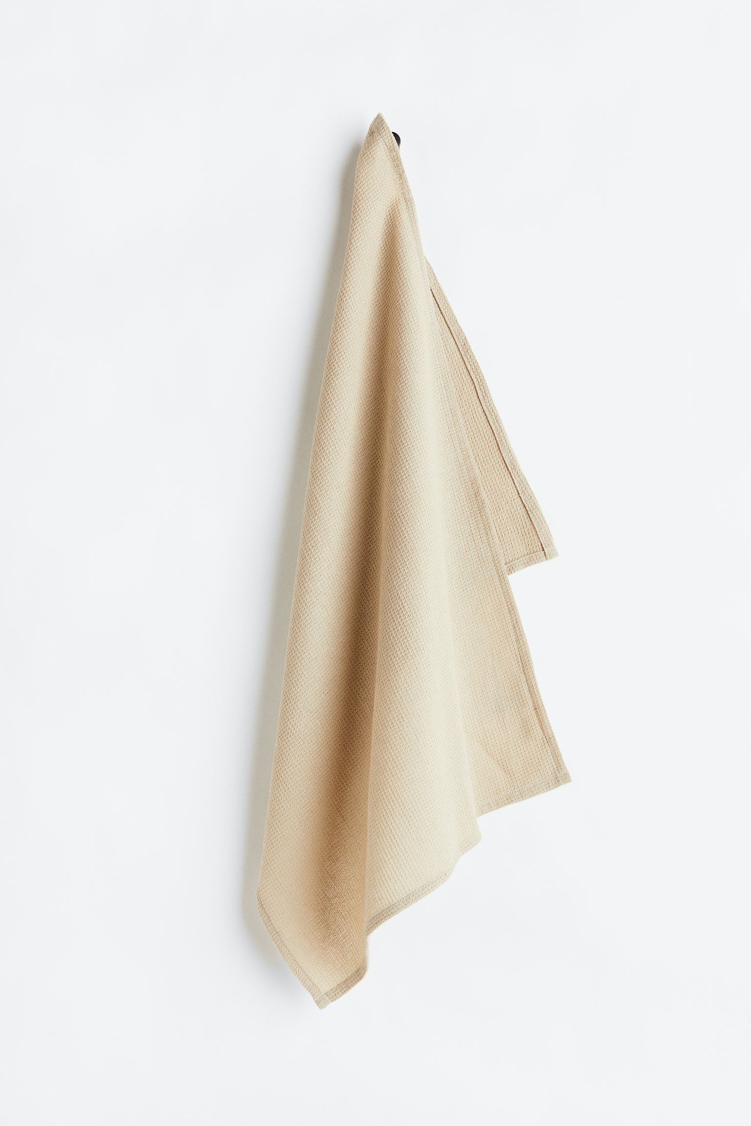 

Waffled tea towel