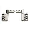 Position Control Hinge 4 Countersunk Hole Positioning Damper Small Damping Hinge 360 Degree Zinc Alloy Damping Hinge