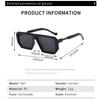 Retro Square Frame Men's functional Sunglasses Fashionable Summer Street Photography Outdoor Fishing Sunglasses ladies