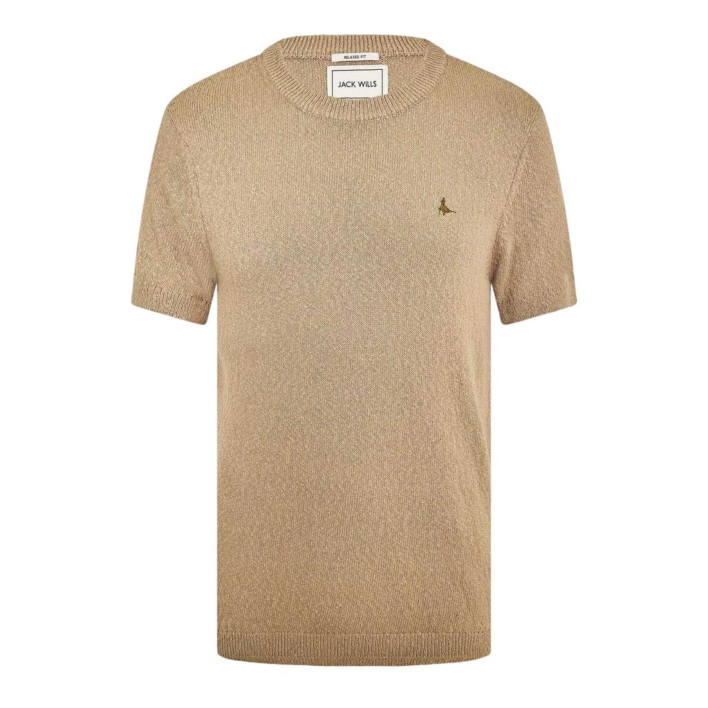 Jack Wills Gestricktes T-Shirt für Herren