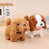 1 Piece Can Walking And Call Electric Robot Pet Doll Dog Realistic Plush Simulation Smart Dog Children Toy Christmas Gift