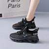 Flying Woven Shoes Women's Spring and Summer Non-slip Sports Shoes Women's Casual Soft-soled Mesh Thin Shoes Mother Walking Single Shoes DY901