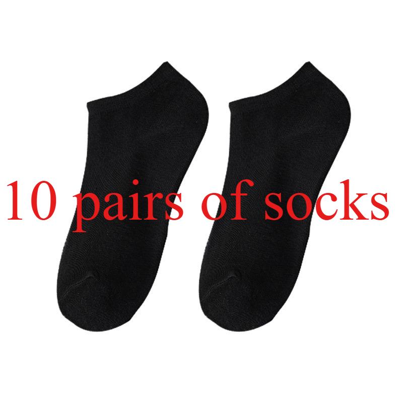 3/5/10 Unisex Boat Socks – Invisible, Moisture-Wicking, Odour-Resistant, Lightweight, Solid Colour, Breathable Summer Sports Socks