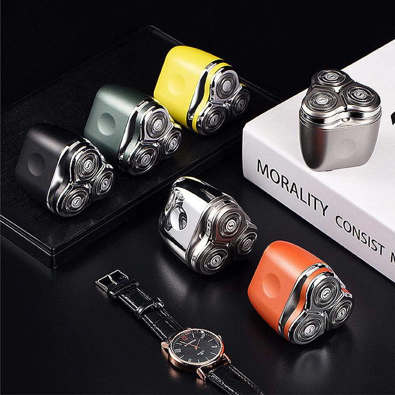 

Мини-портативная бритва с тремя лезвиями, мужская электробритва