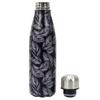 Flower thermal bottle black 500ml