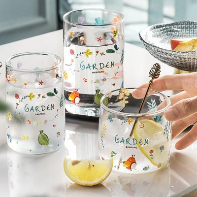 Originales hitzebeständiges Glas für Zuhause, Kreatives Glas, , Ins-Stil,  Niedlicher Saft- und Milchbecher