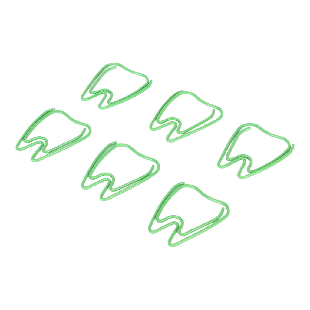 100pcs Paper Clips with Storage Box Skid Resistance Exquisite Cute Paper Clips for Office School