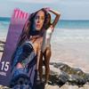 Singer Tini Stoessel Microfiber Beach Towel Absorbent Quick dry Soft Yoga Swimming Resort Mountain Climbing Towel
