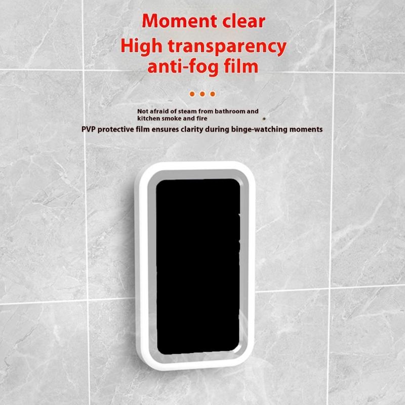 Shower Phone Holder Waterproof Rotatable Adjustable Shower Phone Case Holder,Bathroom Wall Phone Mount