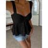Summer New Women's Sexy Y2K Cami Top, Casual Versatile Sleeveless Tank Top for Women, Crossborder Fashion Outfit