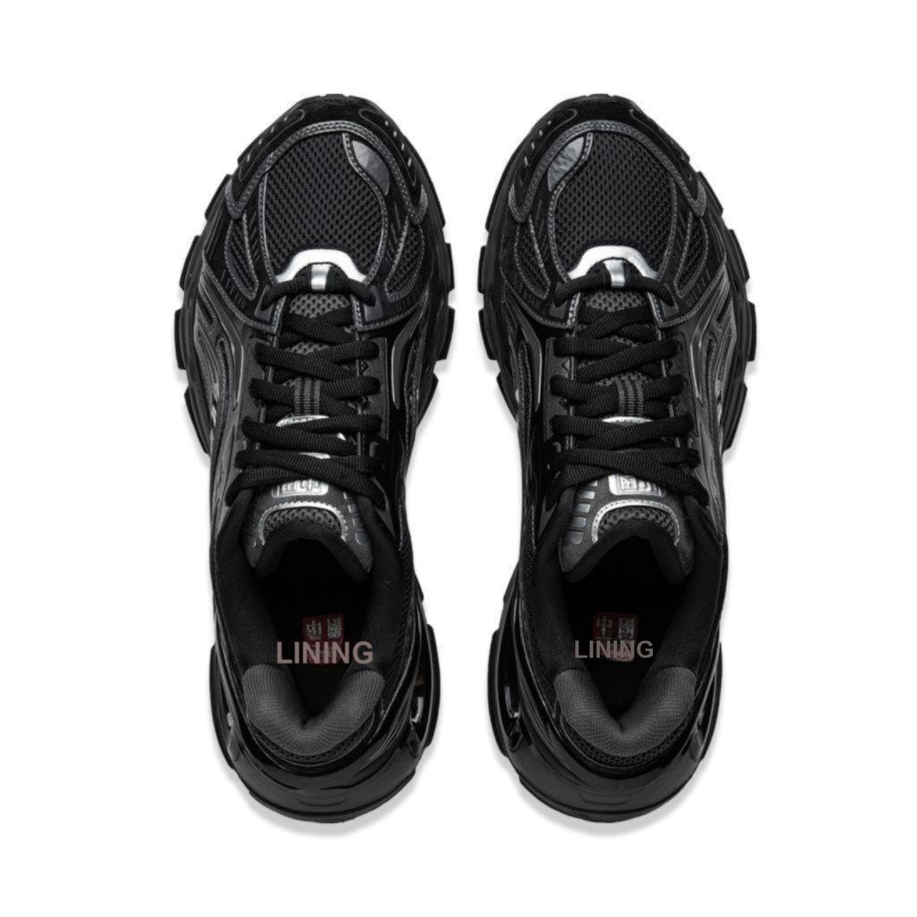 New LiNing Furious Rider BOW Wear Resistant Low Top Casual Shoes Men's Black AZGU061-6