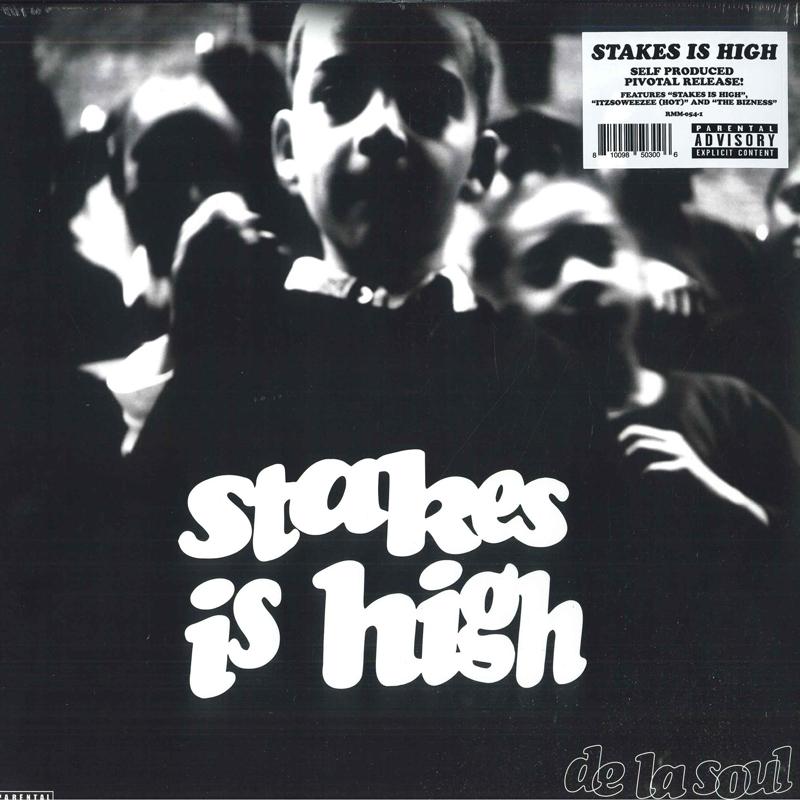 LP Record DE LA SOUL - Stakes Is High RMM0541 CHRYSALIS 2023 USA & Cana Rap & Hip-Hop/R&B
