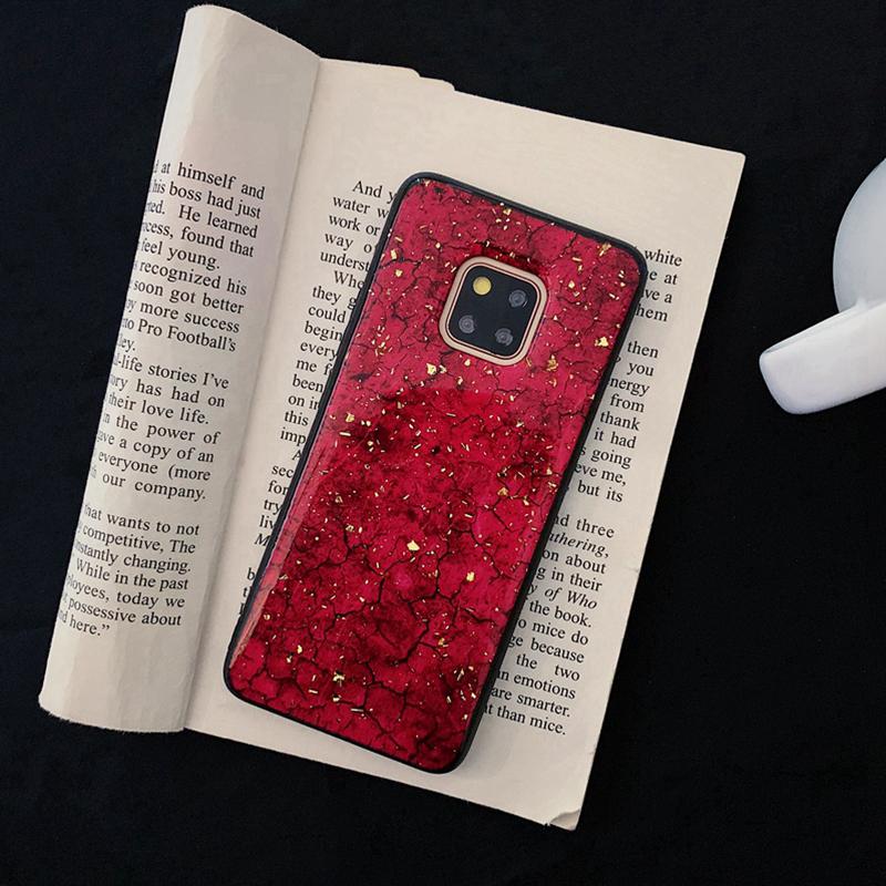 Buy Gold Foil Epoxy Resin Phone Case Fashion Soft TPU Ultra
