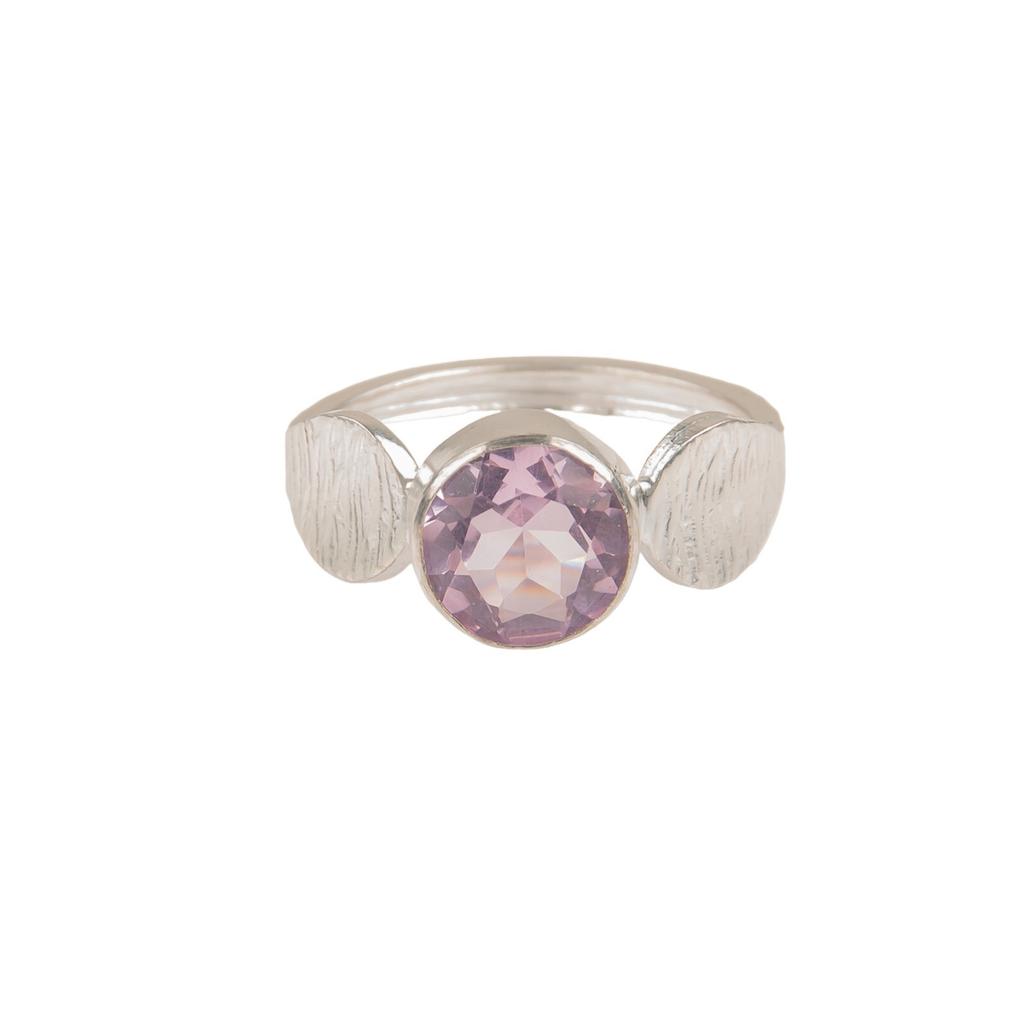 Seltenes Morganit Edelstein Handgefertigt 925 Sterlingsilber Schmuck Ring Verlobungsgeschenk RR-1-11