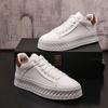 Herrenschuhe Leder Männlich Herren Herren Sneaker Schuhe für Herren Luxus Designer Plateau Herren Leder Herrenschuhe