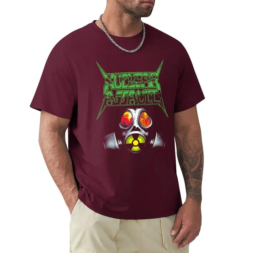 Zoll Anime Kleidung Anime Kleidung Sommer Oberteile Kurzarm T-Shirt T-Shirt Nuclear Assault Kleidung