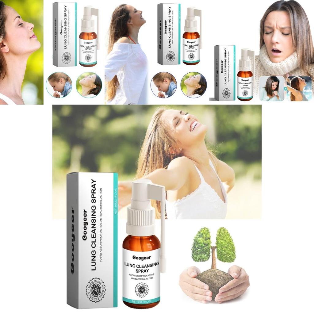Googeer Body Cleanse Spray Soothing Relief For Dry Throat Cough And Discomfort 30ml