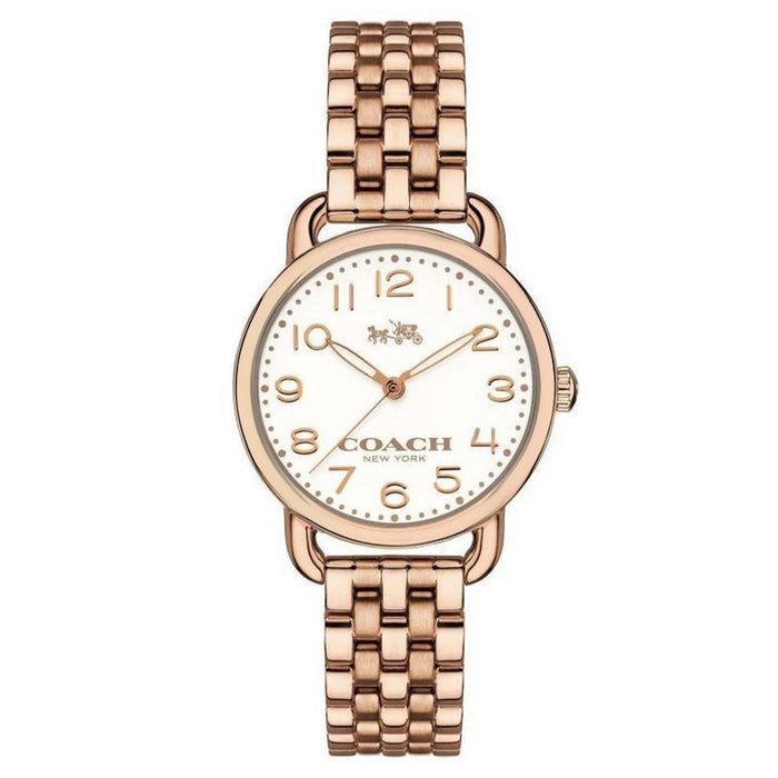 

Coach Delancey Rose Gold Ladies Watch - 14502242 розового золота