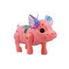 Electric Pulling Rope Pig Batteries Powered Luminous Music Walking Pig Toy Pets Interactive Toys With Light For Children Gifts