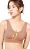 Night Daytime Use Pink [Bambi Water] Bra, Set-up Possible, 24-hour Use, Non-wired Bra, (M, Beige)