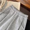 2025 Spring Boys' Korean Style Solid Color Casual Sweatpants - Versatile and Trendy Kids' Clothing