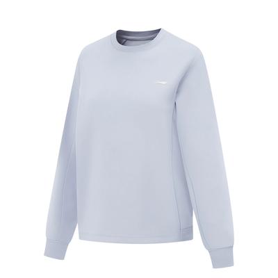 Jednofarebná s okrúhlym výstrihom, odvádzajúca pot, ležérna, všestranná mikina Dámska mikina AWDVA70-3