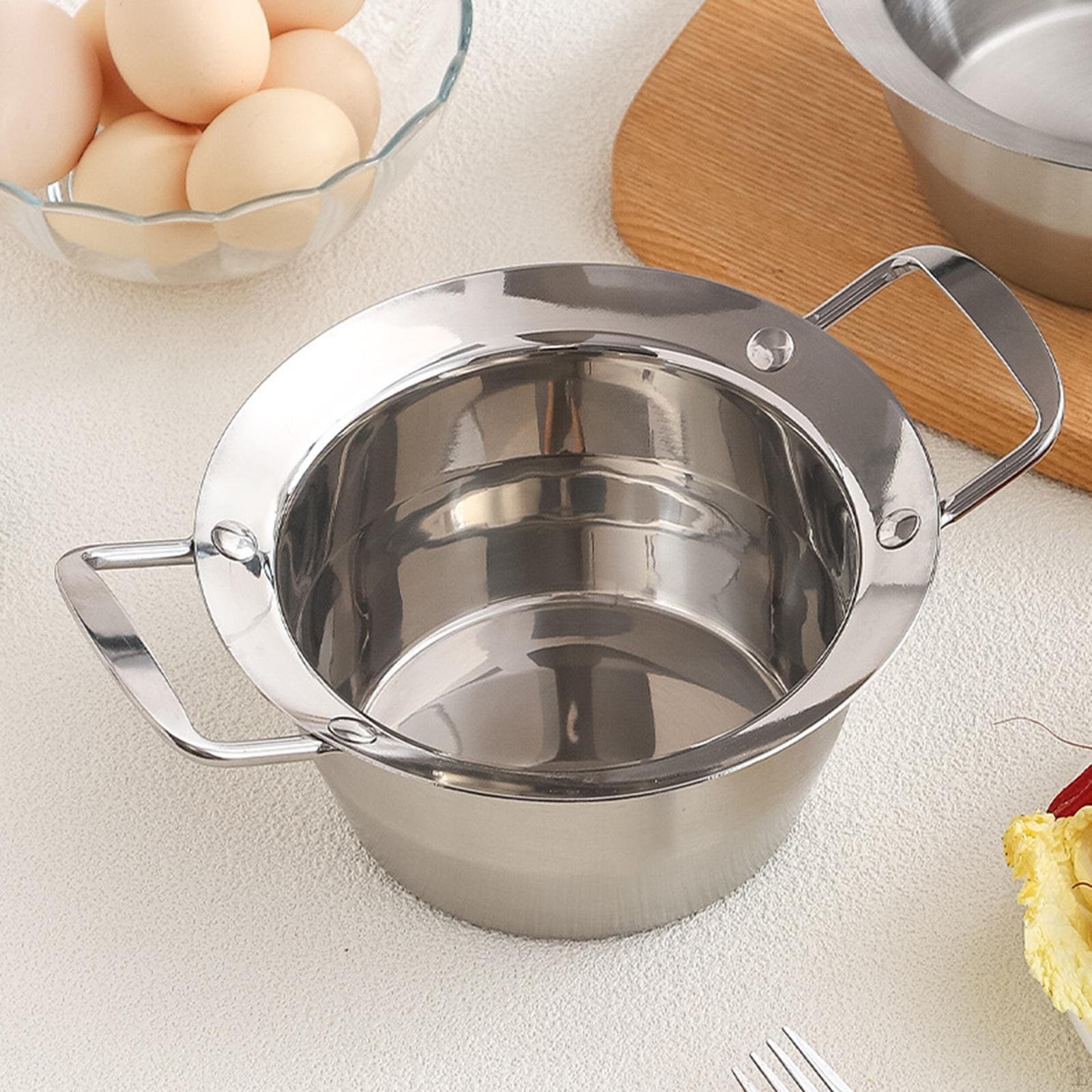 

Мини-кастрюля из нержавеющей стали Многоцелевая Легко моющаяся Кухонная посуда для супа для дома Коммерческая 15cm