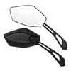 Motorcycle Mirror with E-mark RSX4 Black Mirror