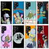 Cartoon F-Futuramas Phone Case For Samsung Galaxy S23 S24 S25 Edge S26 Ultra S22 + S21 Plus S20 FE Cover Silicone Print Shell Ga