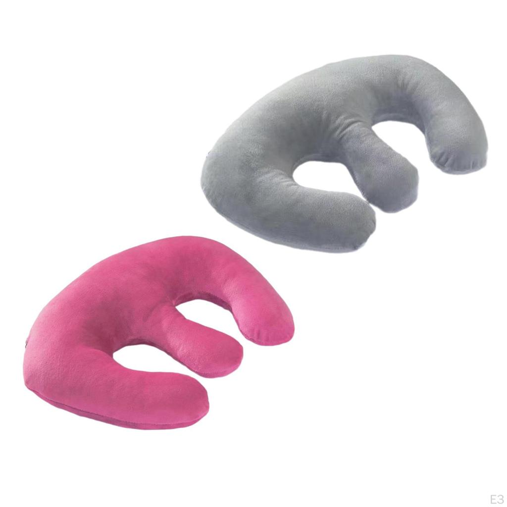 Breast Pillow Hollow Pillow,Soft,Chest Pad Massage Bolster Pillow,Beauty Salon Support