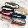 Hat Women's Winter Velvet Warm Wool Hat Men's and Women's Versatile Pullover Knitted Hat Thickened Ear Protectors Cold Hat Tide