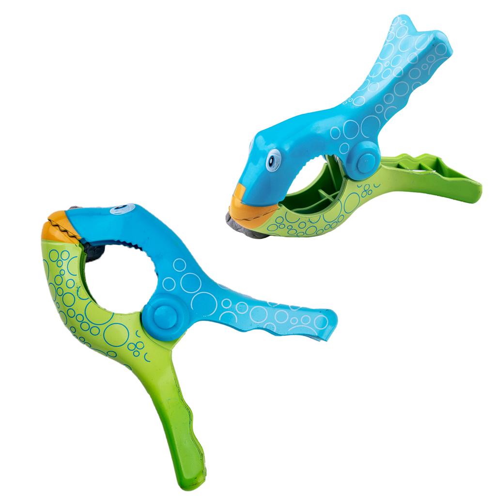 Klip na plážovou osušku Klip proti větru Klip na osušku na lehátko Roztomilý plastový bezpečnostní klip