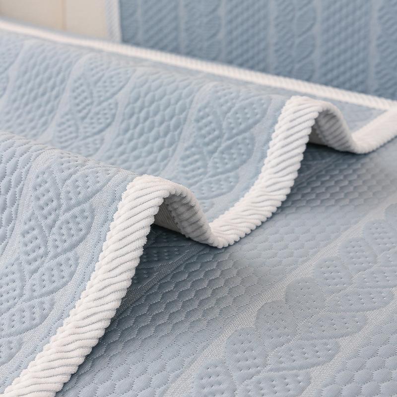 Cool Doudou Non-Slip Sofa Cushion  Summer New One-Piece Fixed Non-Slip Anti-Cat Scratch Straight Edge Sofa Seat Cushion