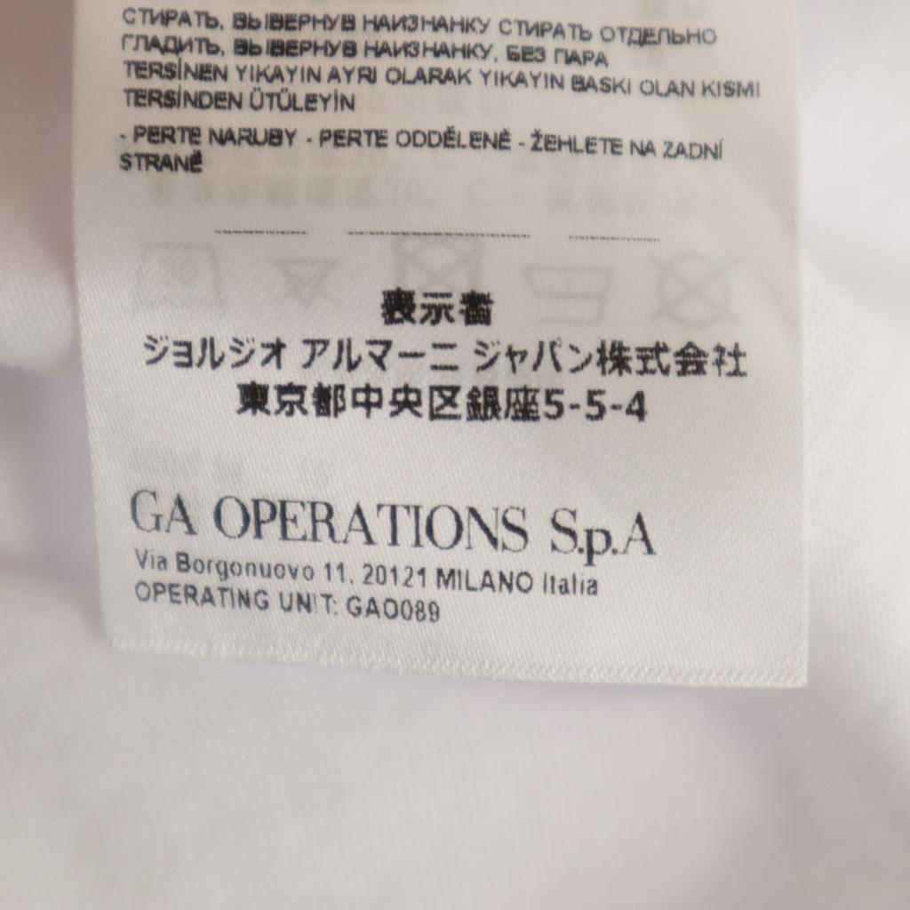 ARMANI EXCHANGE Photo print Short sleeve T-shirt S white Men's Used