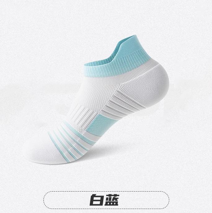 Sports Socks, Women's, Short Socks, Thin, Sweat Absorbing and Non Slip, Women's, Professional Badminton Socks, Running. Thick Soled Socks with Towels