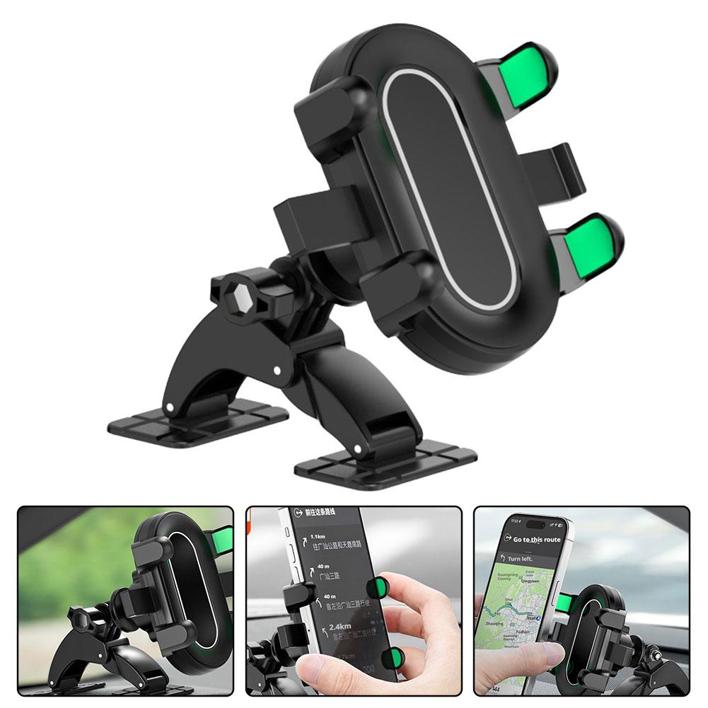 Universal 17mm Ball Head Car Dash Dual Self Adhesive Support Phone Holder Accessories Bracket Rotation 360 Cellphone Degree O5V8
