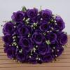 10 Colors Valentine's Day Flowers 18 Head Crystal Grass Bouquet  Home Decorative