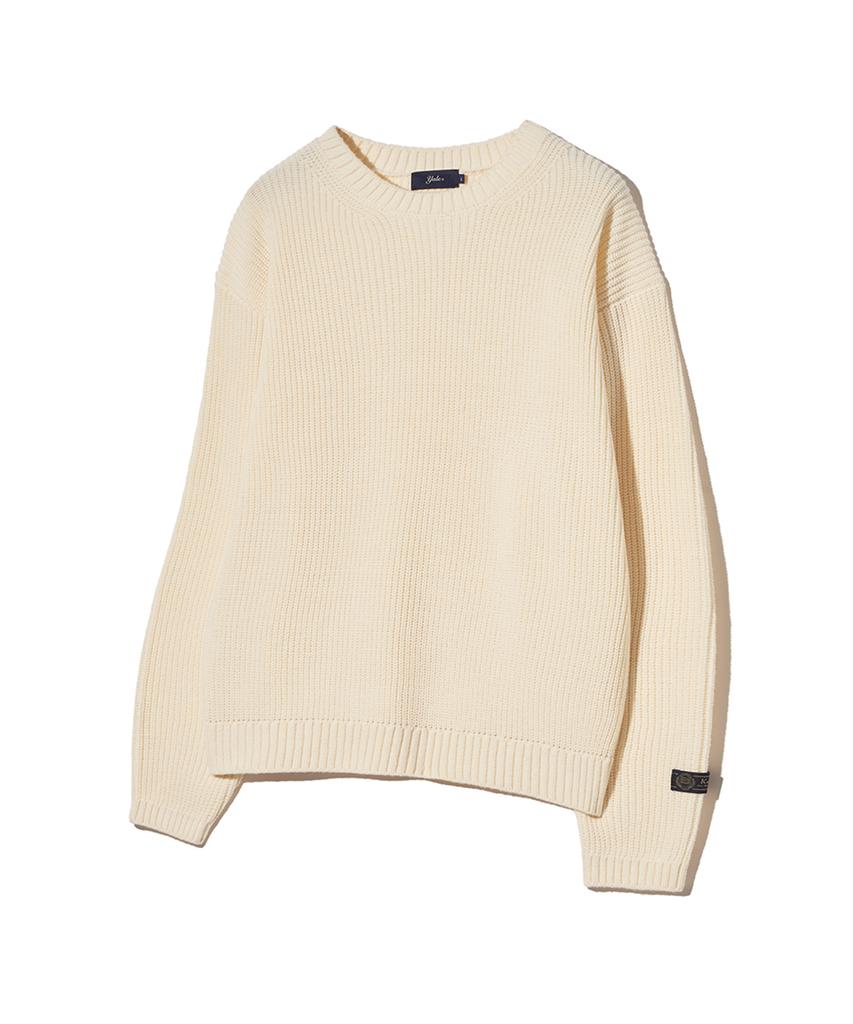 YALE Cozy Round Knit_Ivory