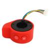 Acelerador de pulgar para patinete eléctrico ABS X7 X8, control de velocidad sensible, color rojo