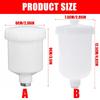 125/250ml Heavy Duty Sprayer Paint Pot Threaded Connector Sprayer Pot Plastic Threaded Connector Hand Tool Accessories