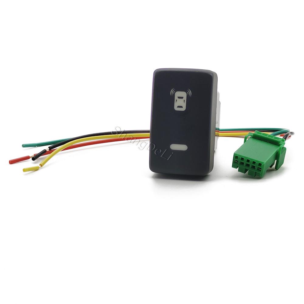 Car Parking Radar Sensor Switch Power On Off LED DRL Fog Light Button For Honda Fit STREAM City Accord 8 2008 - 2013 Accessories