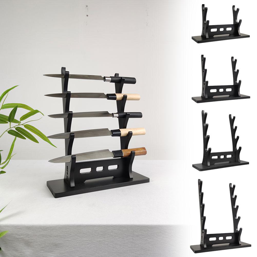 Stand Wooden Katana Storage Shelf Support Holder Samurai Rack Decoration Real size Sword Display Organizer Japanese Room Ka M0B3